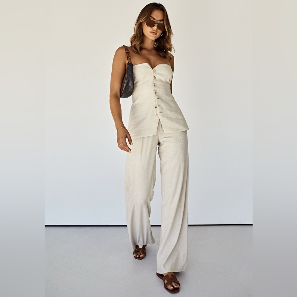 Adina Linen Pant and Top Set